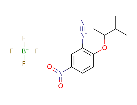2-((3-methylbutan-2-yl)oxy)-5-nitrobenzenediazonium tetrafluoroborate
