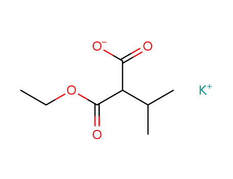 potassium 2-(ethoxycarbonyl)-3-methylbutanoate