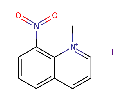 1-methyl-8-nitro-quinolinium; iodide