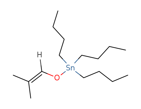 Stannane, tributyl[(2-methyl-1-propenyl)oxy]-
