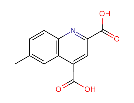 Molecular Structure of 91493-56-0 (6-METHYLQUINOLINE-2,4-DICARBOXYLIC ACID)
