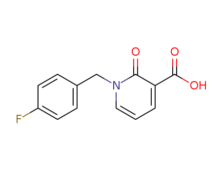 1,2-dihydro-1-(4-fluorobenzyl)-2-oxopyridine-3-carboxylic acid