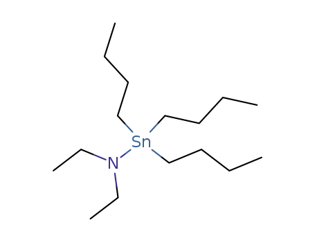 Molecular Structure of 1066-87-1 (Stannanamine, 1,1,1-tributyl-N,N-diethyl-)
