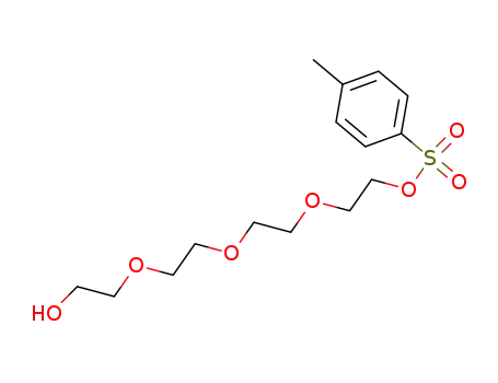 Molecular Structure of 77544-60-6 (2-[2-[2-(2-Hydroxyethoxy)ethoxy]ethoxy]-1-(p-toluenesulfonyl)-ethanol)