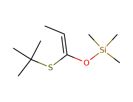 (Z)-1-(tert-butylthio)-1-trimethylsilyloxyprop-1-ene
