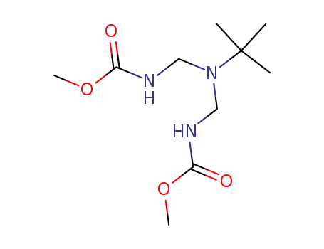 {[tert-Butyl-(methoxycarbonylamino-methyl)-amino]-methyl}-carbamic acid methyl ester