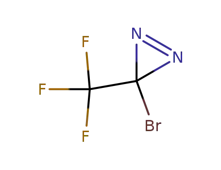Molecular Structure of 117113-33-4 (3H-Diazirine, 3-bromo-3-(trifluoromethyl)-)