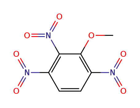 Molecular Structure of 88106-08-5 (Benzene, 2-methoxy-1,3,4-trinitro-)