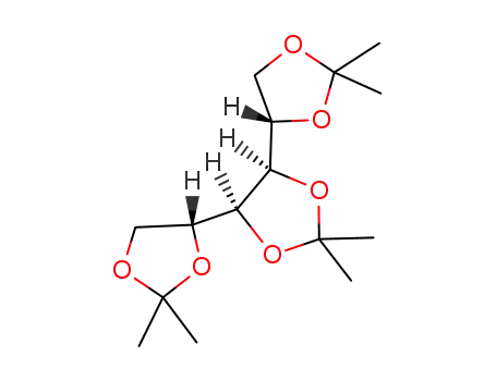 4,5-bis(2,2-dimethyl-1,3-dioxolan-4-yl)-2,2-dimethyl-1,3-dioxolane cas  81704-51-0