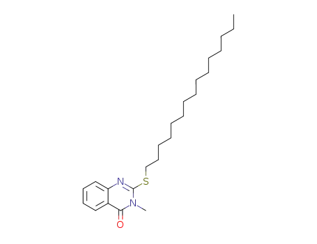 3-Methyl-2-pentadecylsulfanyl-3H-quinazolin-4-one