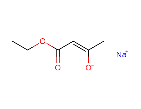 enolate sodique de l'acetylacetate d'ethyle