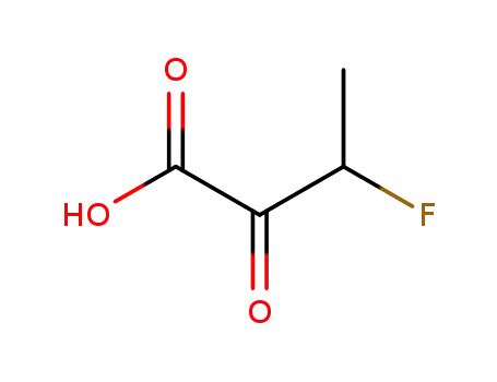 3-fluoro-2-oxobutanoic acid
