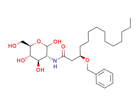 2-<(R)-3-benzyloxytetradecanamido>-2-deoxy-D-glucopyranose