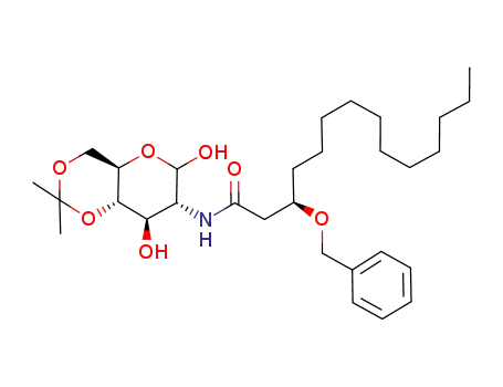 2-<(R)-3-(benzyloxy)tetradecanamido>-2-deoxy-4,6-O-isopropylidene-D-glucopyranose