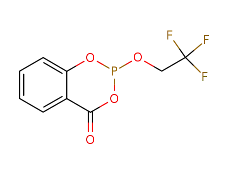 2-(2,2,2-trifluoroethoxy)-4-oxo-5,6-benzo-1,3,2-dioxaphosphorinane