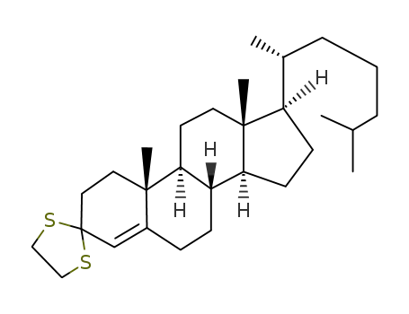 Δ4-Cholesten-3-one ethylene dithioacetal