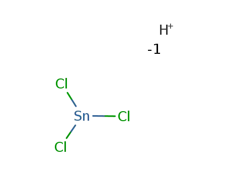 hydrogen trichloro-stannate(II)