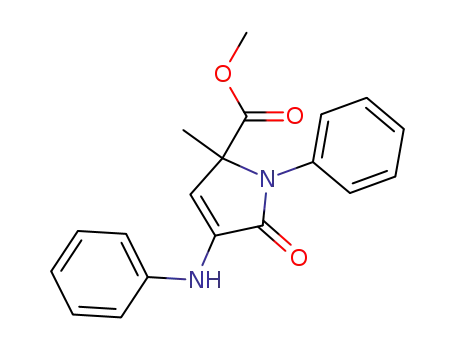 methyl 2-methyl-5-oxo-1-phenyl-4-(phenylamino)-2,5-dihydro-1H-pyrrole-2-carboxylate