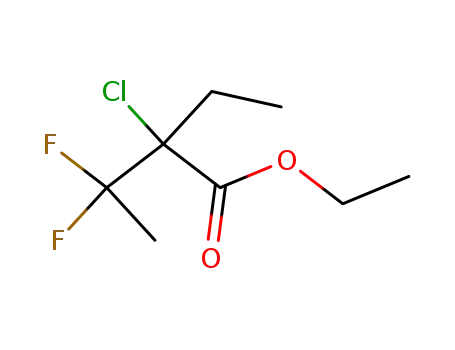 ethyl 2-ethyl-2-chloro-3,3-difluorobutyrate