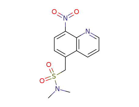 5-(Dimethylaminosulfonylmethyl)-8-nitroquinoline