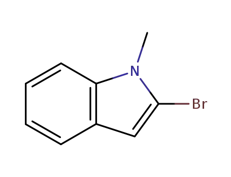 Molecular Structure of 89246-30-0 (2-broMo-1-Methyl-1H-Indole)