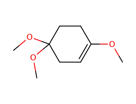 Molecular Structure of 112465-66-4 (Cyclohexene, 1,4,4-trimethoxy-)