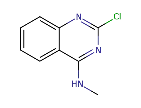 Molecular Structure of 83260-68-8 (2-chloro-N-methylquinazolin-4-amine)