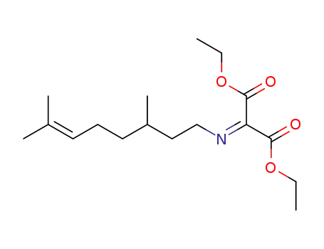 Diethyl (3',7'-Dimethyl-6-octenylimino)malonate