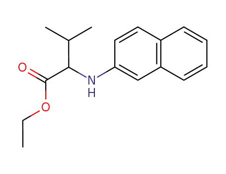 (RS)-ethyl α-N-(2-naphthyl)valinate