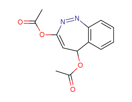 5-acetoxy-3-methoxycarbonyl-5H-1,2-benzodiazepine