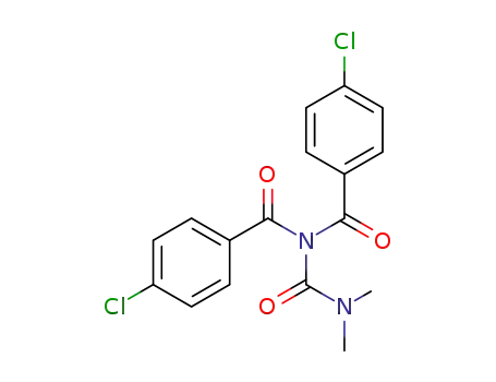 1,1-Bis-(4-chloro-benzoyl)-3,3-dimethyl-urea