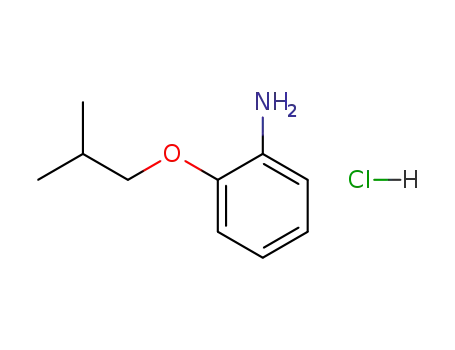 Molecular Structure of 124769-90-0 ((2-Isobutoxyphenyl)amine hydrochloride)