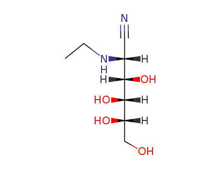 2-deoxy-2-(ethylamino)-L-glucononitrile