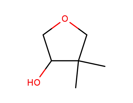 Molecular Structure of 15833-82-6 (3-Furanol, tetrahydro-4,4-dimethyl-)