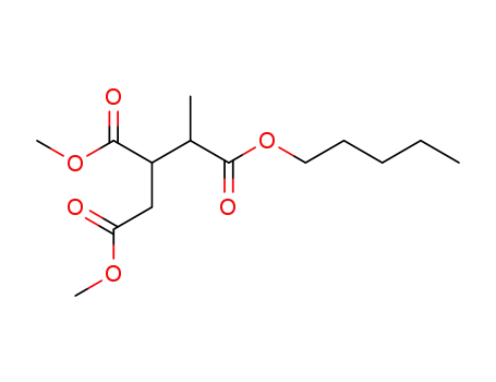3-Methoxycarbonyl-2-methyl-pentanedioic acid 5-methyl ester 1-pentyl ester