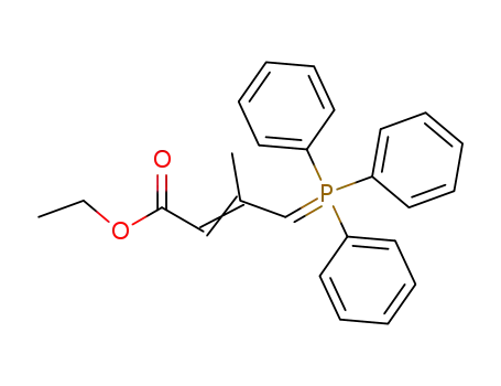 (Z)-3-Methyl-4-(triphenyl-λ5-phosphanylidene)-but-2-enoic acid ethyl ester