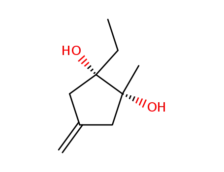 (1S,2R)-1-Ethyl-2-methyl-4-methylene-cyclopentane-1,2-diol