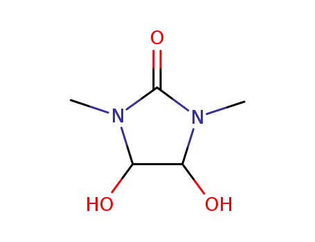 2-Imidazolidinone, 4,5-dihydroxy-1,3-dimethyl-