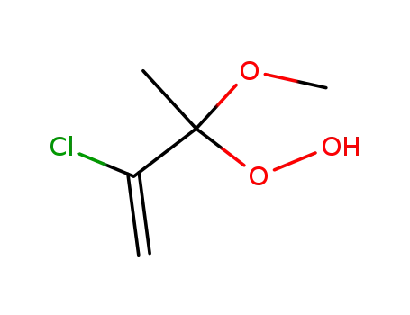 (2-Chlor-1-methoxy-1-methyl-2-propenyl)hydroperoxide