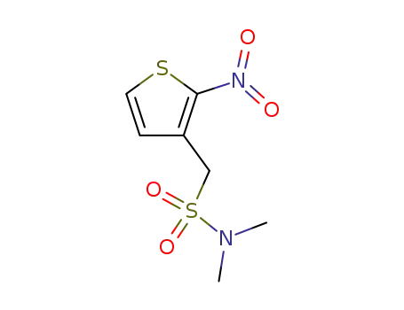 N,N-dimethyl-(2-nitro-3-thienyl)methanesulfonamide
