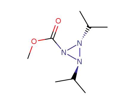 trans-2,3-Diisopropyl-triaziridin-1-carbonsaeure-methylester