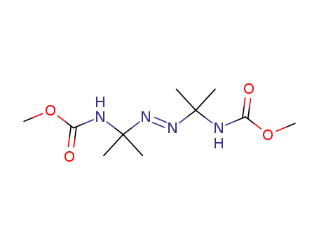[1-(1-Methoxycarbonylamino-1-methyl-ethylazo)-1-methyl-ethyl]-carbamic acid methyl ester