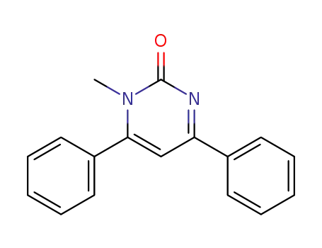 2(1H)-Pyrimidinone, 1-methyl-4,6-diphenyl-
