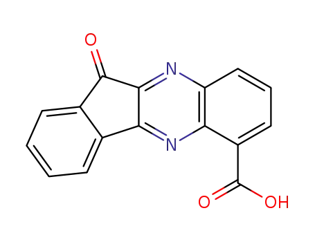 11-oxo-11H-indeno<1,2-b>quinoxaline-6-carboxylic acid