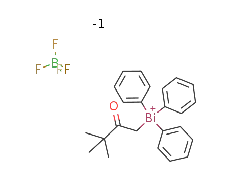 (3,3-dimethyl-2-oxobutyl)triphenylbismuthonium tetrafluoroborate