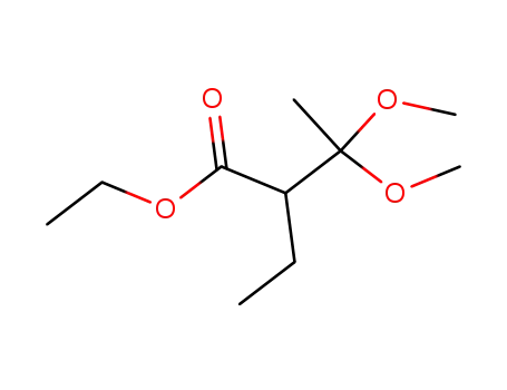 ethyl 2-ethyl-3,3-dimethoxybutyrate