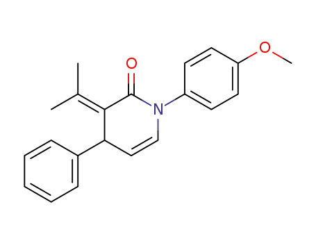 3-Isopropylidene-1-(4-methoxy-phenyl)-4-phenyl-3,4-dihydro-1H-pyridin-2-one