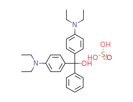 Bis-(4-diethylamino-phenyl)-phenyl-methanol; compound with sulfuric acid