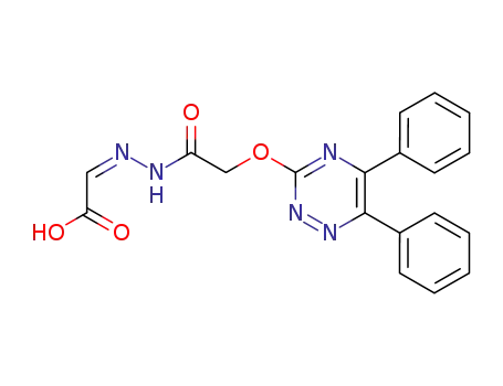 {[2-(5,6-Diphenyl-[1,2,4]triazin-3-yloxy)-acetyl]-hydrazono}-acetic acid