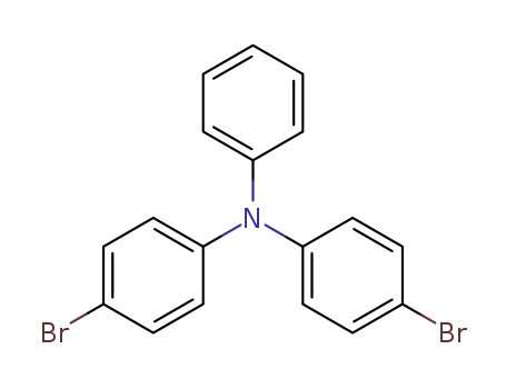 Molecular Structure of 81090-53-1 (4,4'-DIBROMOTRIPHENYLAMINE)